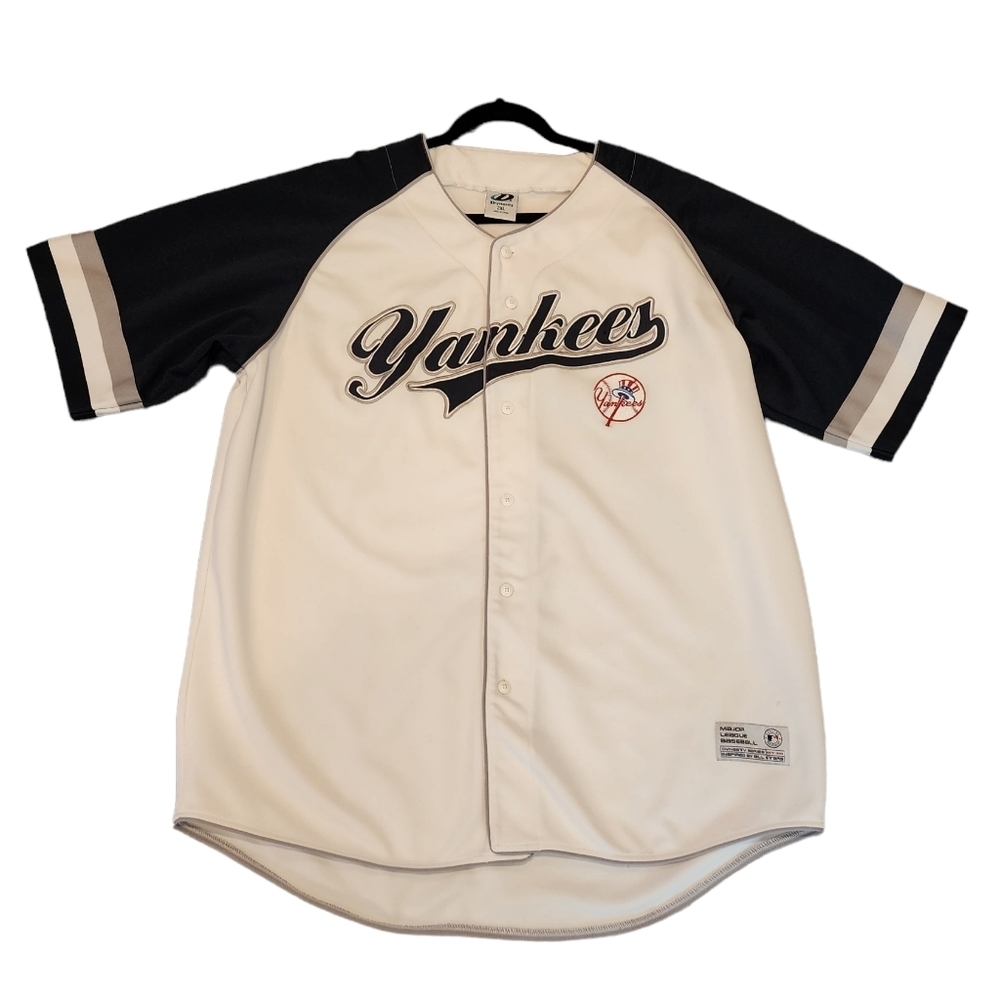 Yankees button down jersey 2XL. - Picture 5 of 16